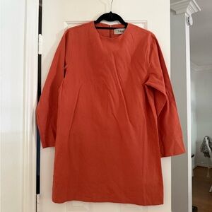NKC Store Orange Quarter Sleeve Blouse Size Medium